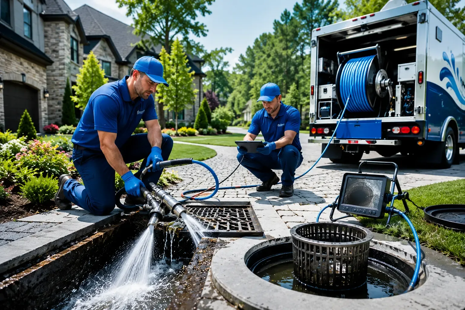 Local outdoor drain cleaning professionals in Grand Prairie, TX
